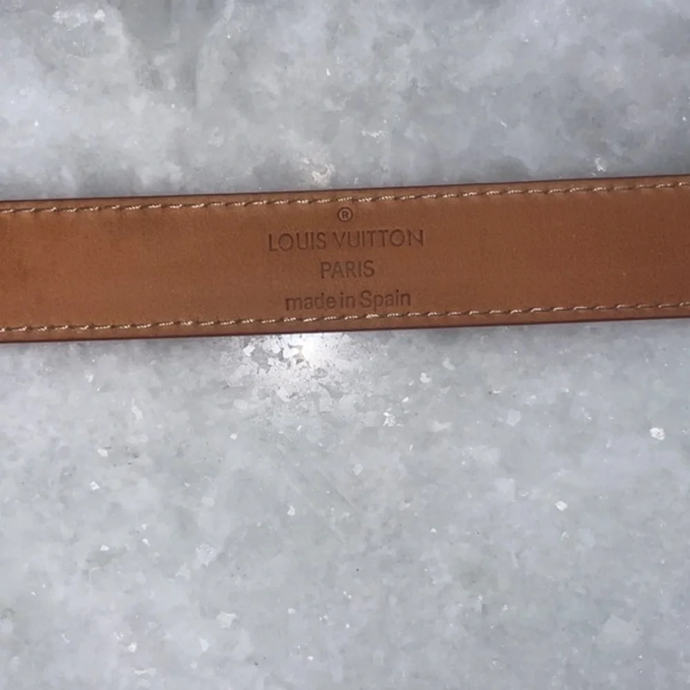 Louis Vuitton Cherry Blossom Pink Monogram Belt size 28 - Picture 5 of 8